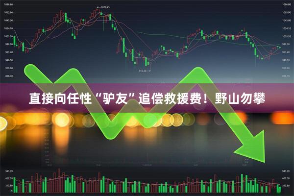 直接向任性“驴友”追偿救援费！野山勿攀